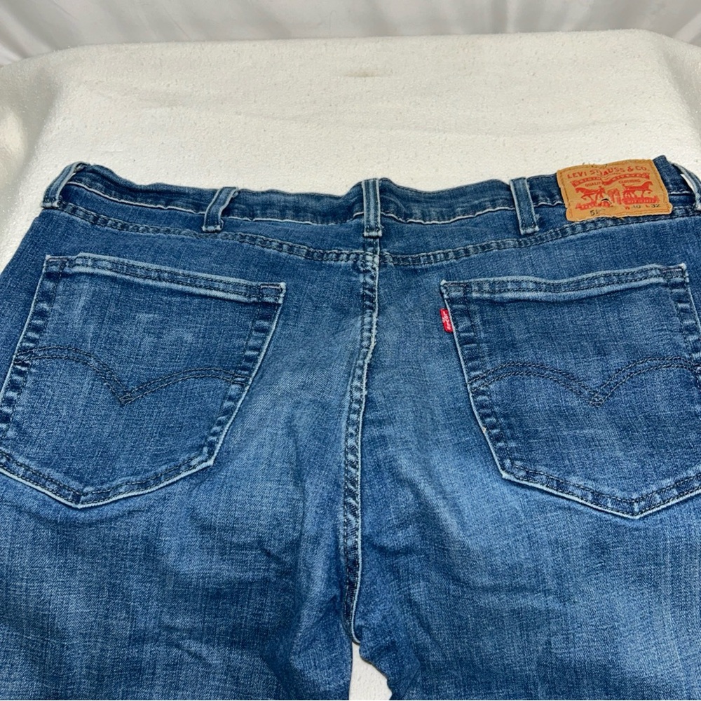 Levi's Relaxed Blue Jeans with Natural Fading 514